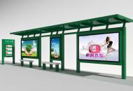 山東候車亭連夜裝車 公交站臺(tái)生產(chǎn)找中泰候車亭燈箱廠家